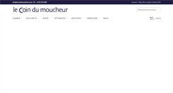 Desktop Screenshot of lecoindumoucheur.com